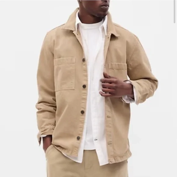 GAP Men's Utility Overshirt - Picture 6 of 8